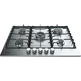 Hotpoint PPH75PDFIX - 73cm wide - 5 Burner Gas Hob with WOK Burner in St/Steel