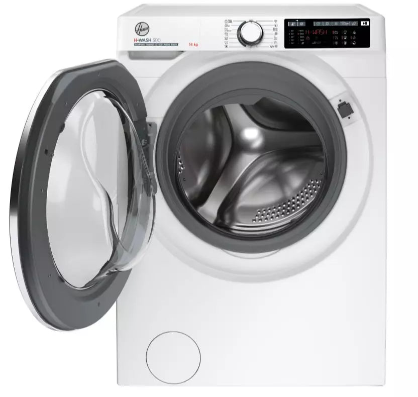 Hoover HW414AMC 'Super Silent' Washing Machine 14kg Wash, 1400 Spin, LED Dis #2