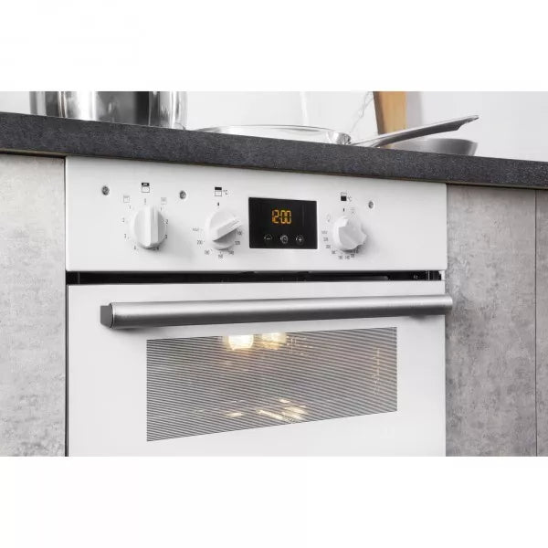 Hotpoint DU2540WH Built-Under Double Electric Fan Assist Oven, Top Oven & Grill