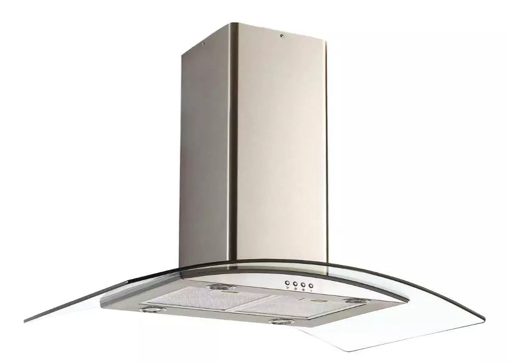 Candy CGI96NX 90cm wide Island Cooker Hood - Stainless Steel