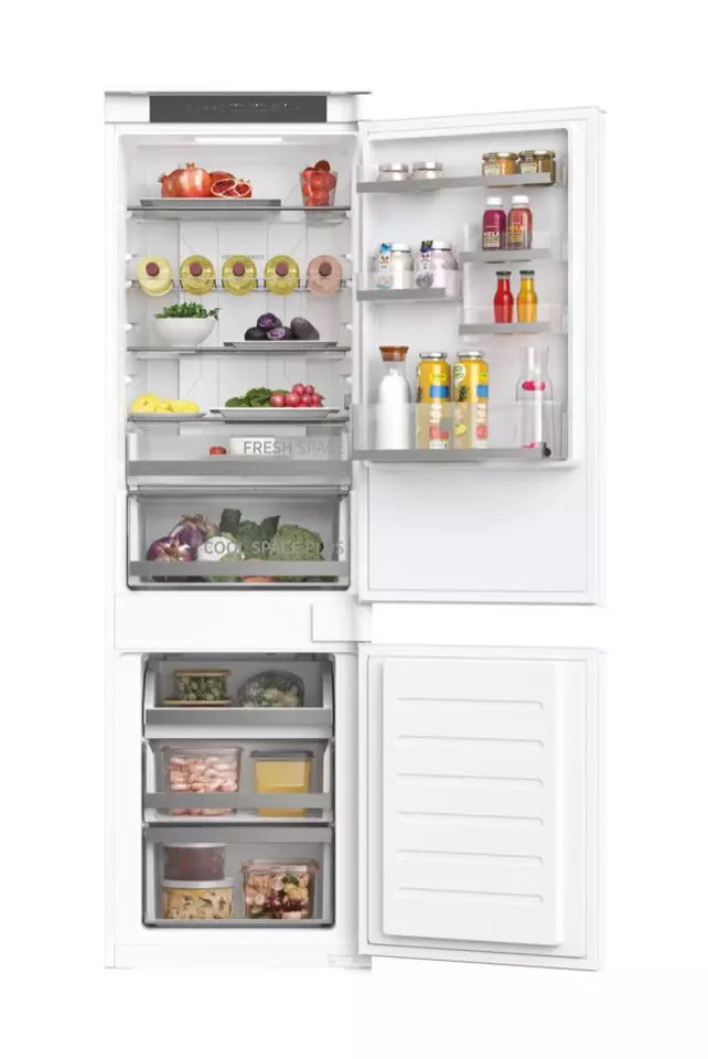 Hoover HOBT5518EWK - Frost Free Built-in/Integrated Fridge Freezer, 70/30 Split