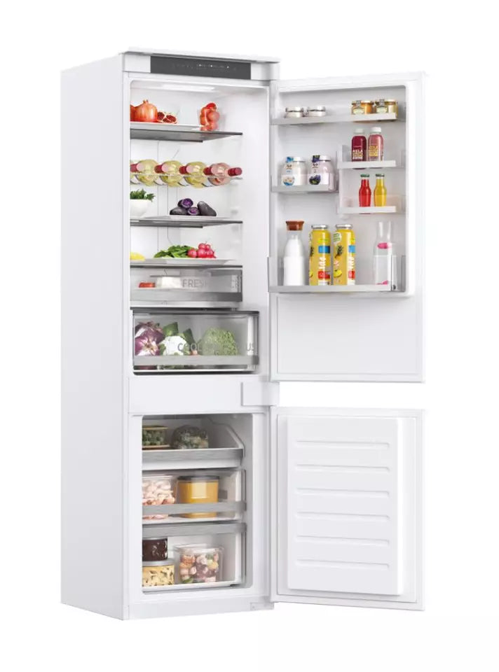 Hoover HOBT5518EWK - Frost Free Built-in/Integrated Fridge Freezer, 70/30 Split