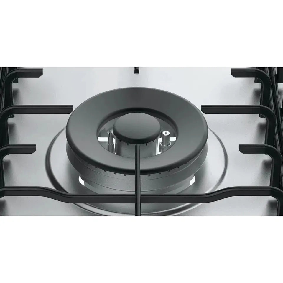 Hotpoint PPH75PDFIX - 73cm wide - 5 Burner Gas Hob with WOK Burner in St/Steel