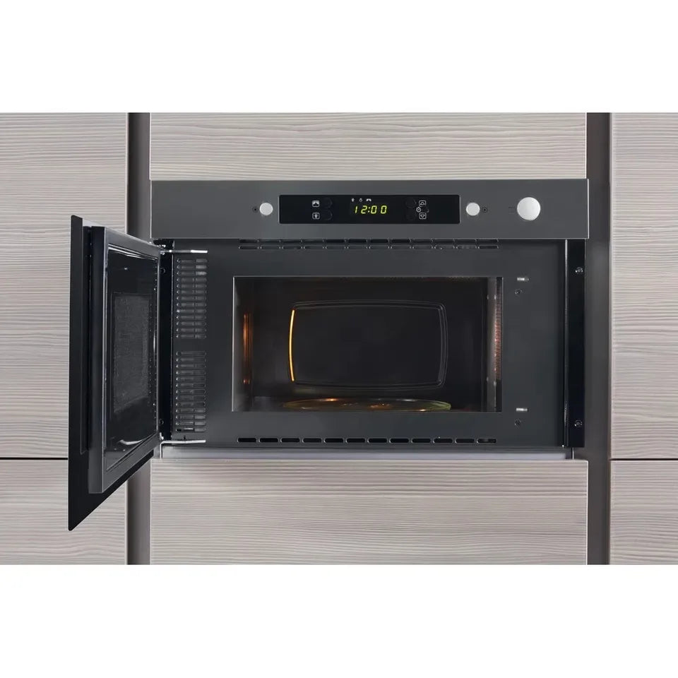 BRAND NEW Whirlpool 'Absolute' AMW423IX Built-in 22 Litre Microwave Oven