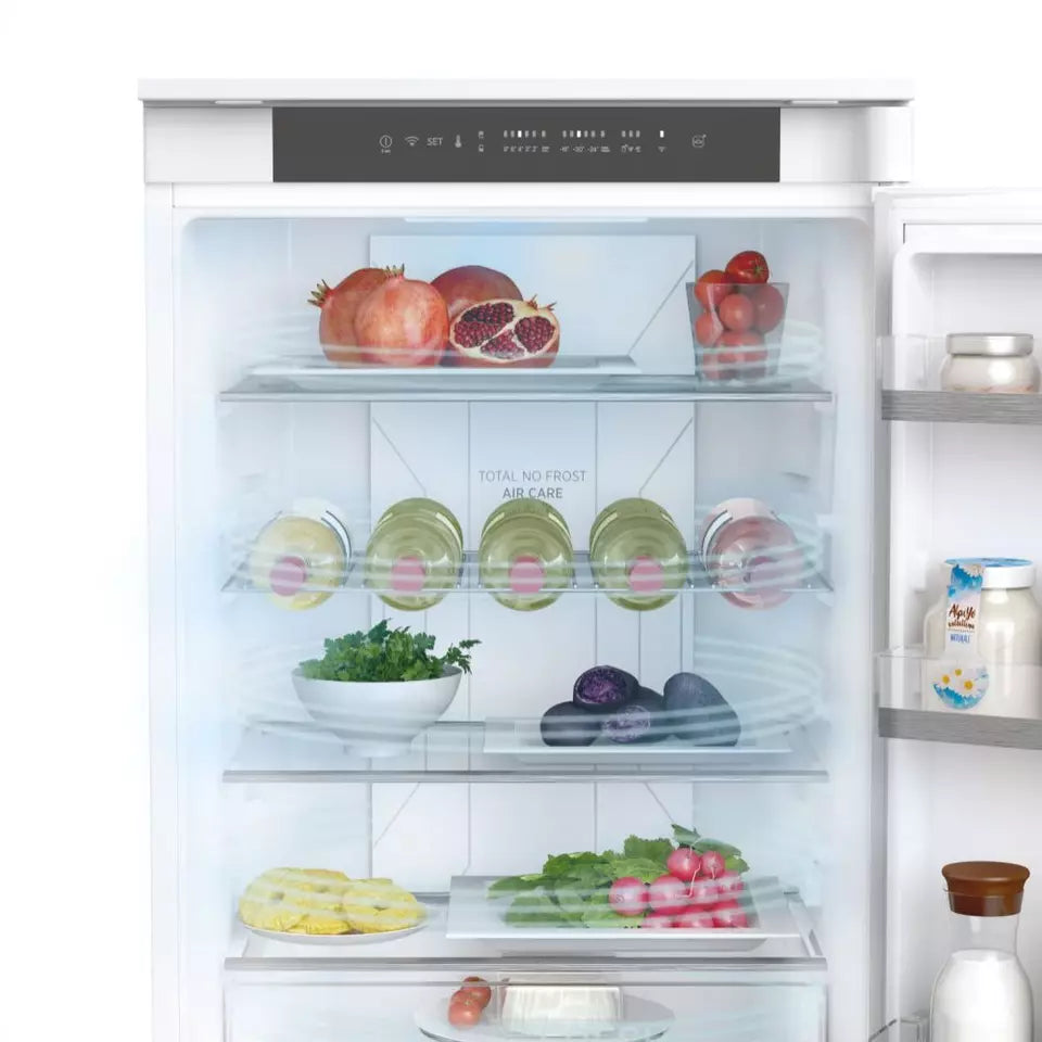 Hoover HOBT5518EWK - Frost Free Built-in/Integrated Fridge Freezer, 70/30 Split