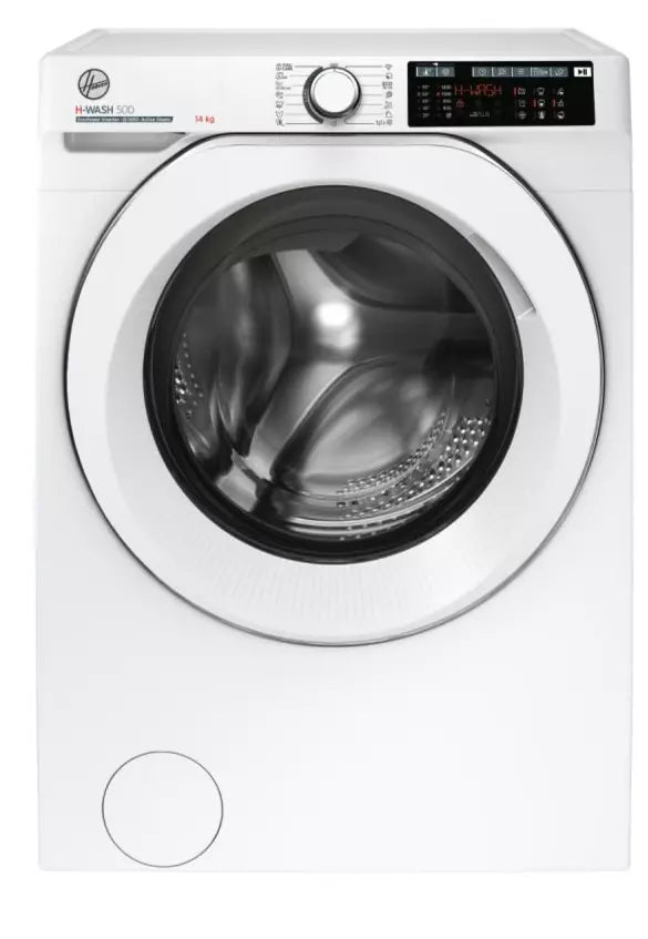 Hoover HW414AMC 'Super Silent' Washing Machine 14kg Wash, 1400 Spin, LED Dis #2