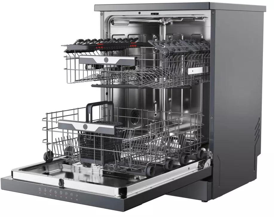 Hoover HF5C7F0A 60cm 'Super Silent' Freestanding Dishwasher 15 Place Settings #2